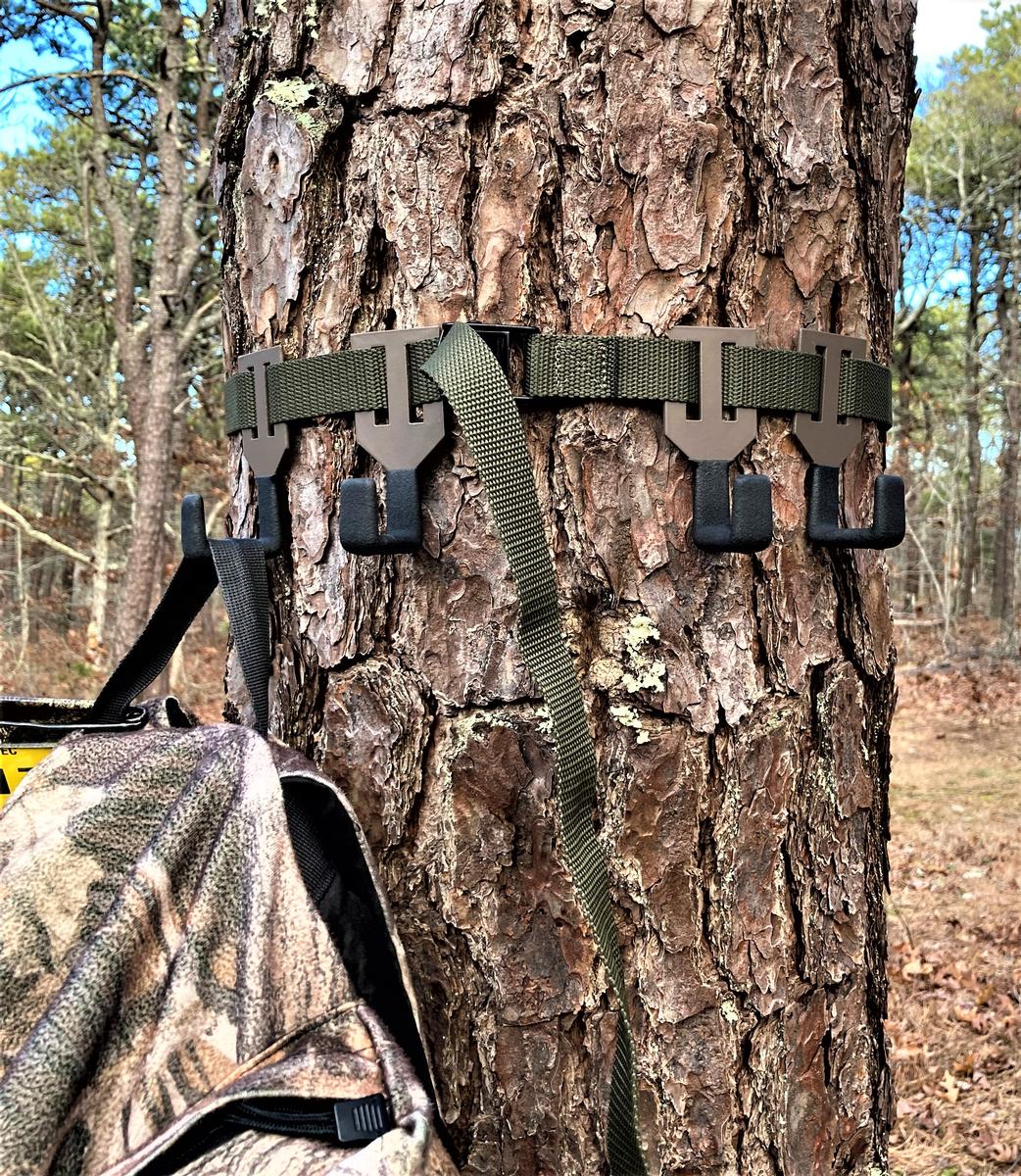 Treestand Strap Gear Hangers for Hunting Gears Bow - 5 Hooks Set – Highwild